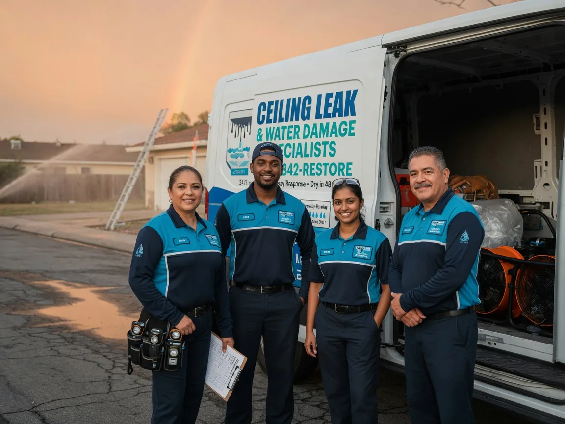 Ceiling Leak Cleanup company in Bienville, LA